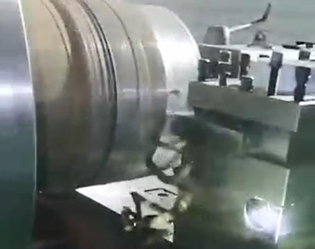 CW61100B車床重切削